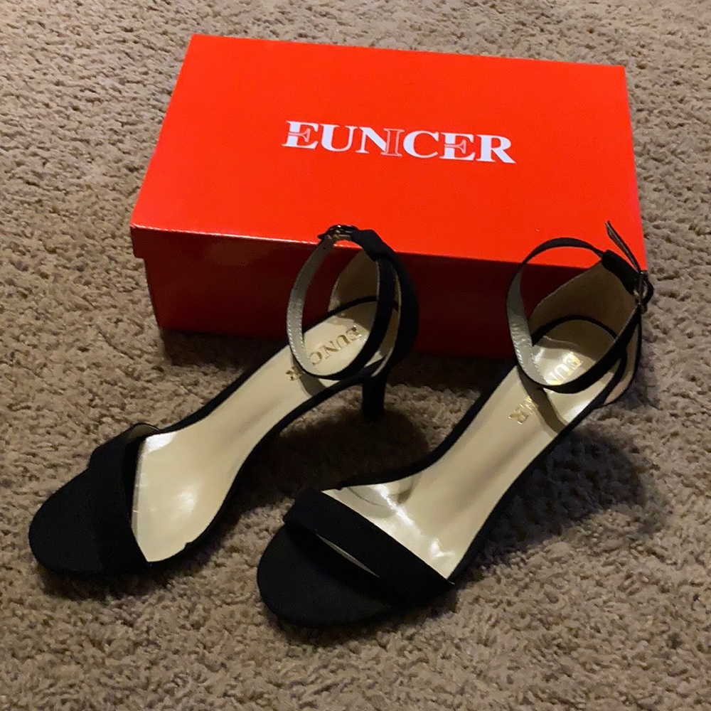 Eunice open toe high heel